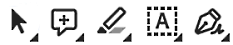 Bewerkingspictogrammen in Adobe